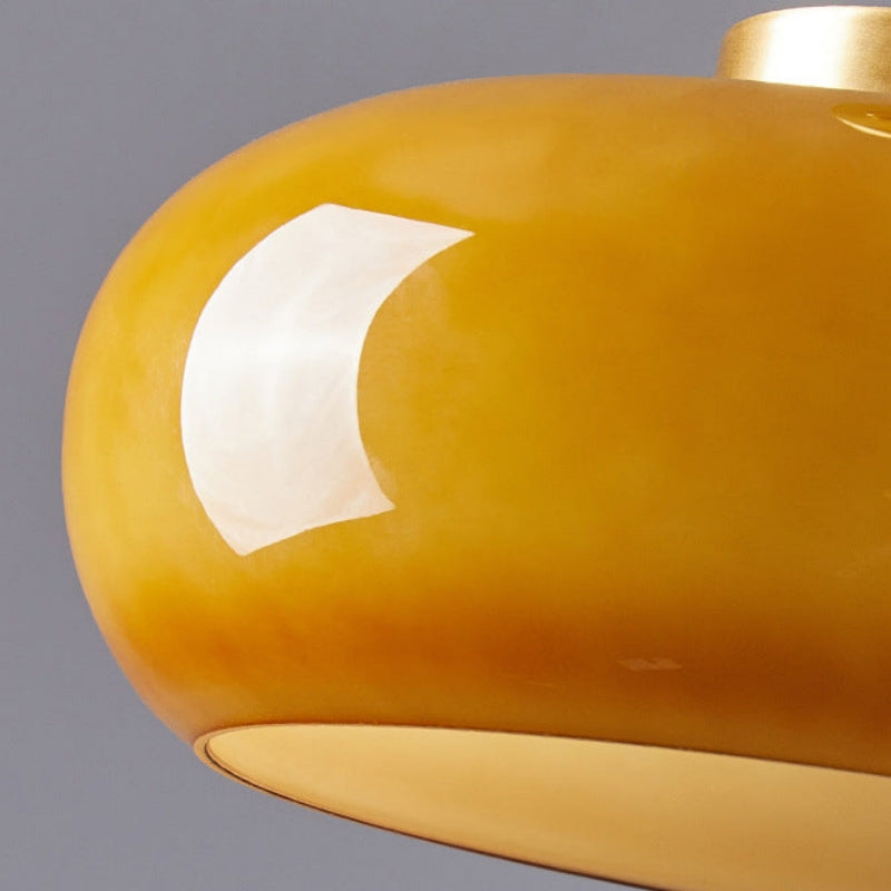 Vitrea | Retro blank kuppel semi-flush loftslampe