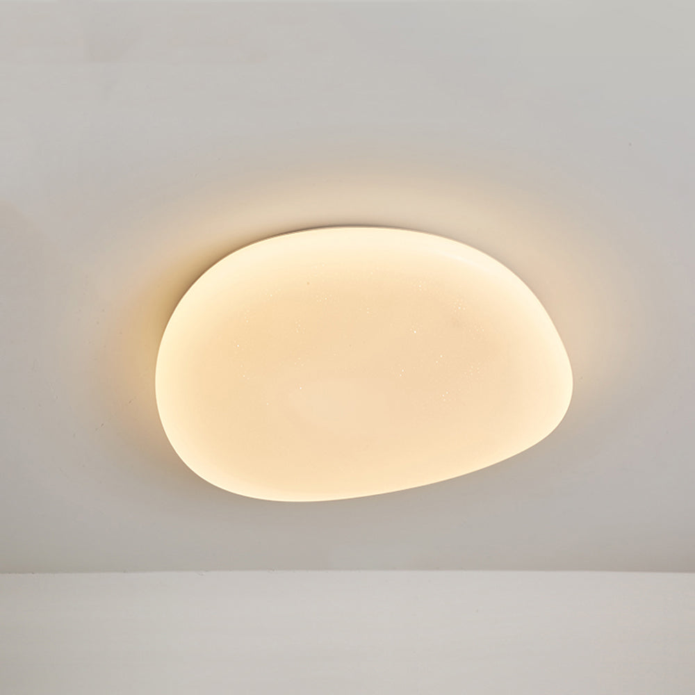 Aehelis | Moderne minimalistisk uregelmæssig pebble silhuet LED loftslampe