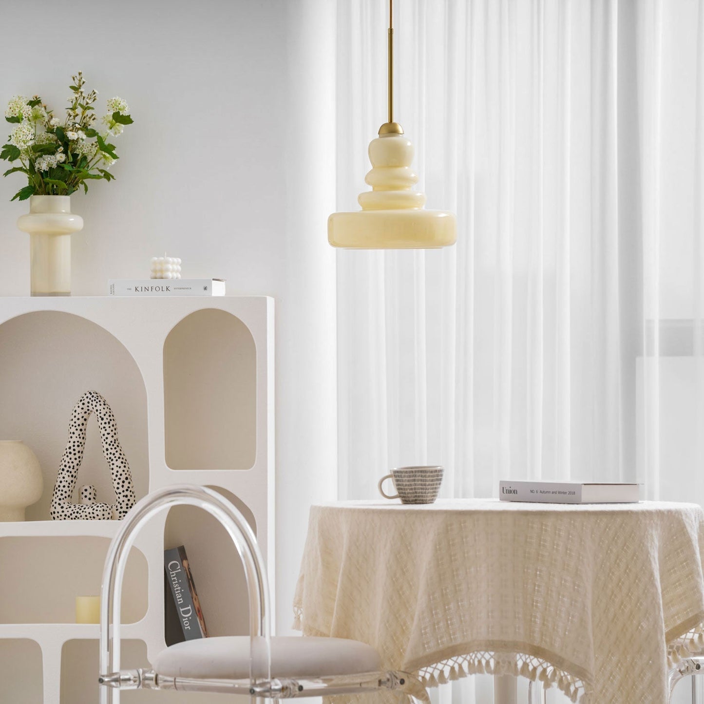 Kestrelle | Traditionel kuppelformet glaspendel