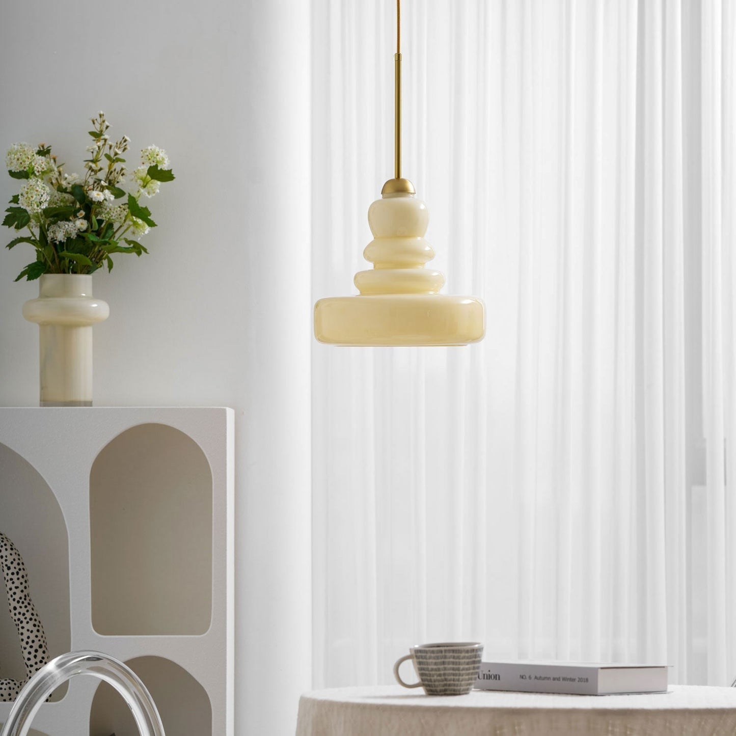 Kestrelle | Traditionel kuppelformet glaspendel