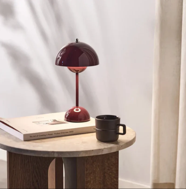 Slank minimalistisk skandinavisk touch-kontrol dæmpbar bordlampe