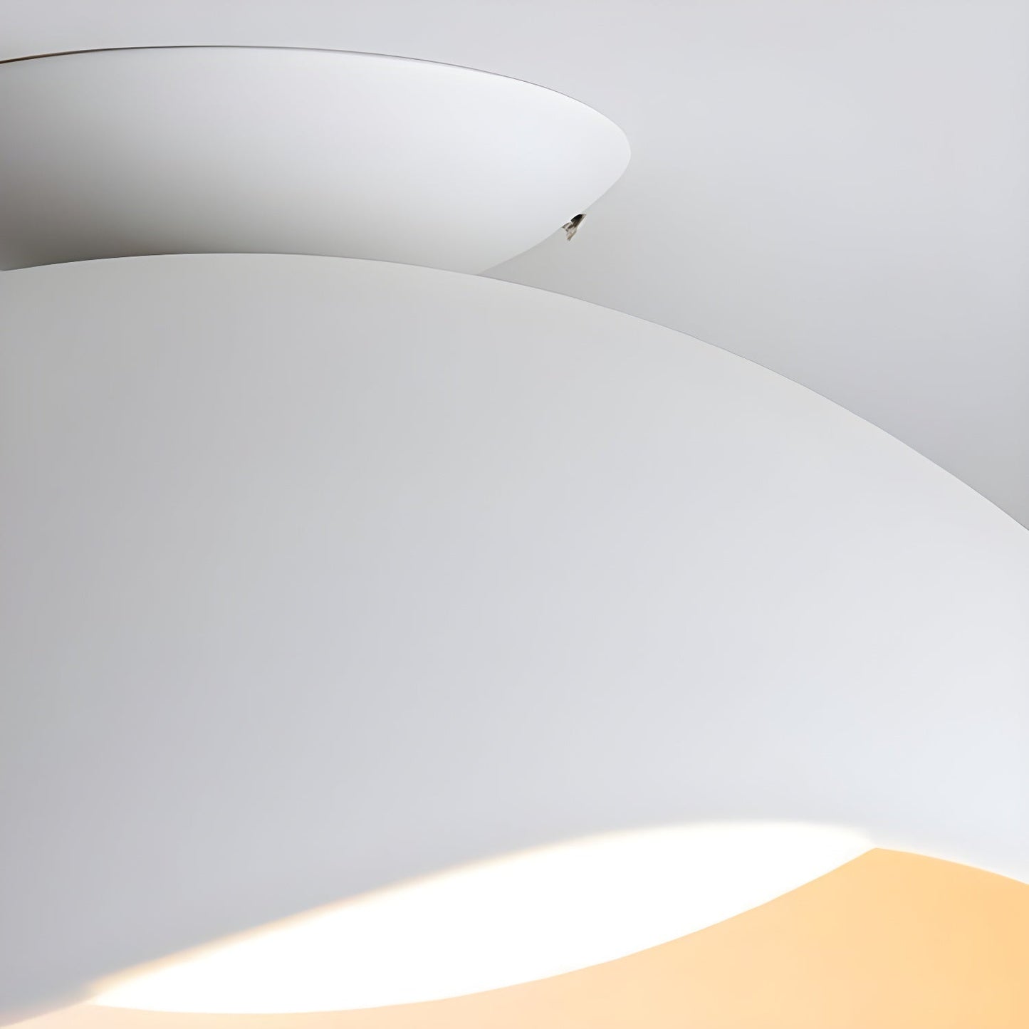 Lyraen | Nordisk bølgesilhuet integreret LED loftslampe