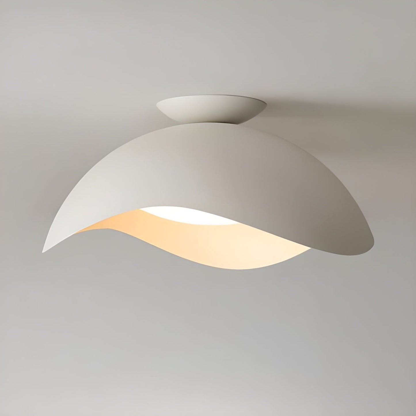 Lyraen | Nordisk bølgesilhuet integreret LED loftslampe
