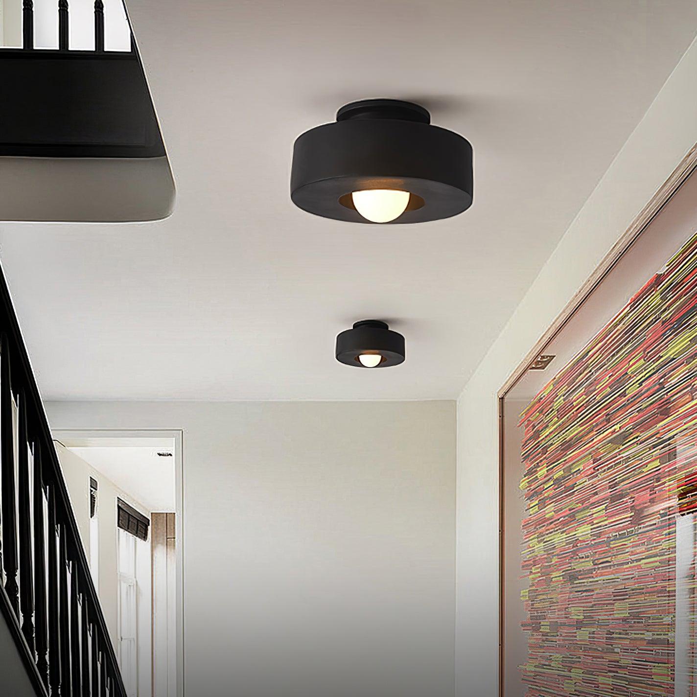 Zorvandra | Arkitektonisk lagdelt geometrisk harpiks loftslampe