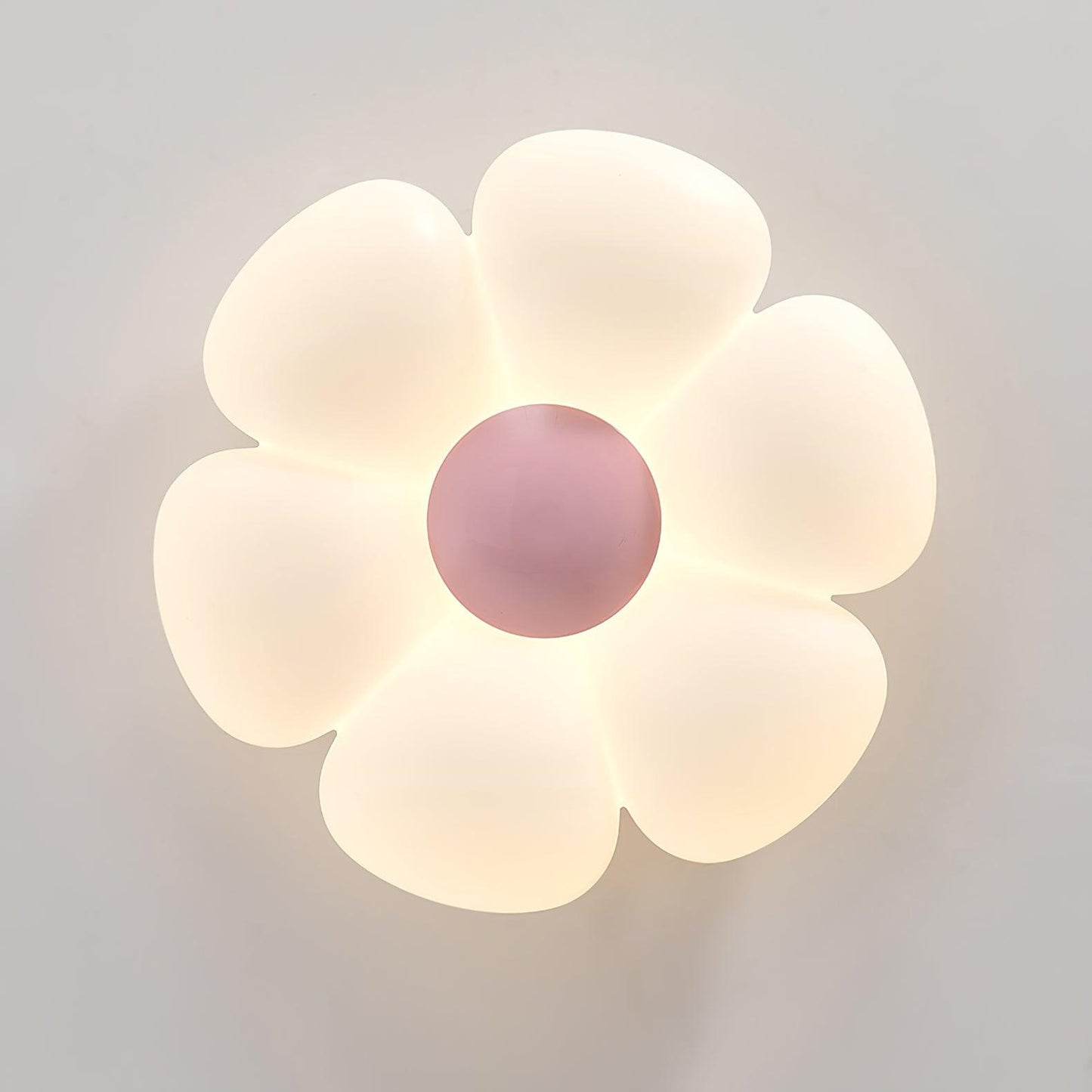 Lyravind | Sekskantet bladsilhuet loftslampe med flush montering