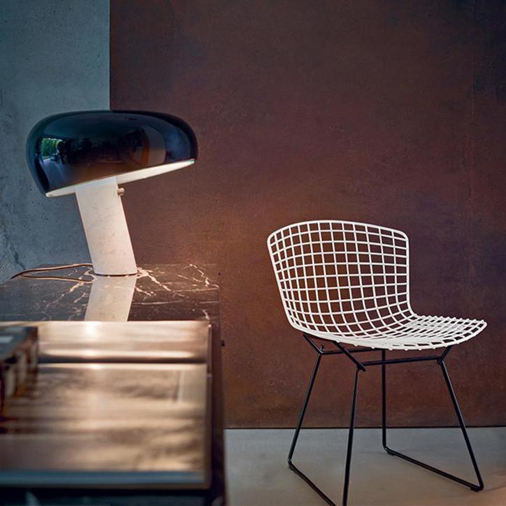 Kendrivol | Kuppelformet silhuet italiensk marmor accent bordlampe