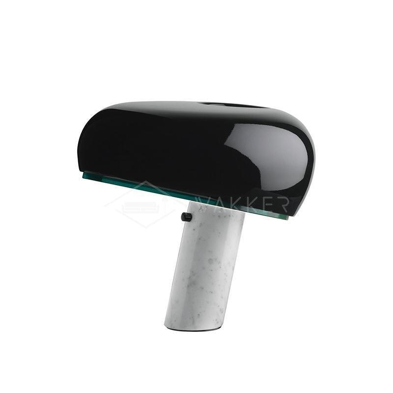 Kendrivol | Kuppelformet silhuet italiensk marmor accent bordlampe