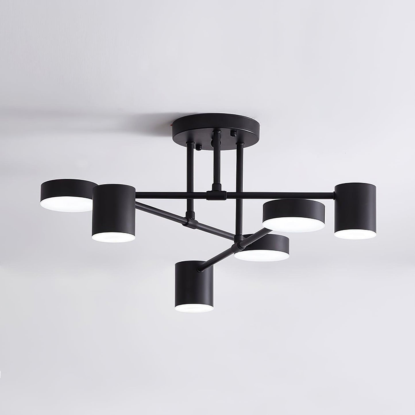 Lyrixen | Minimalistisk akryl geometrisk Sputnik loftslampe