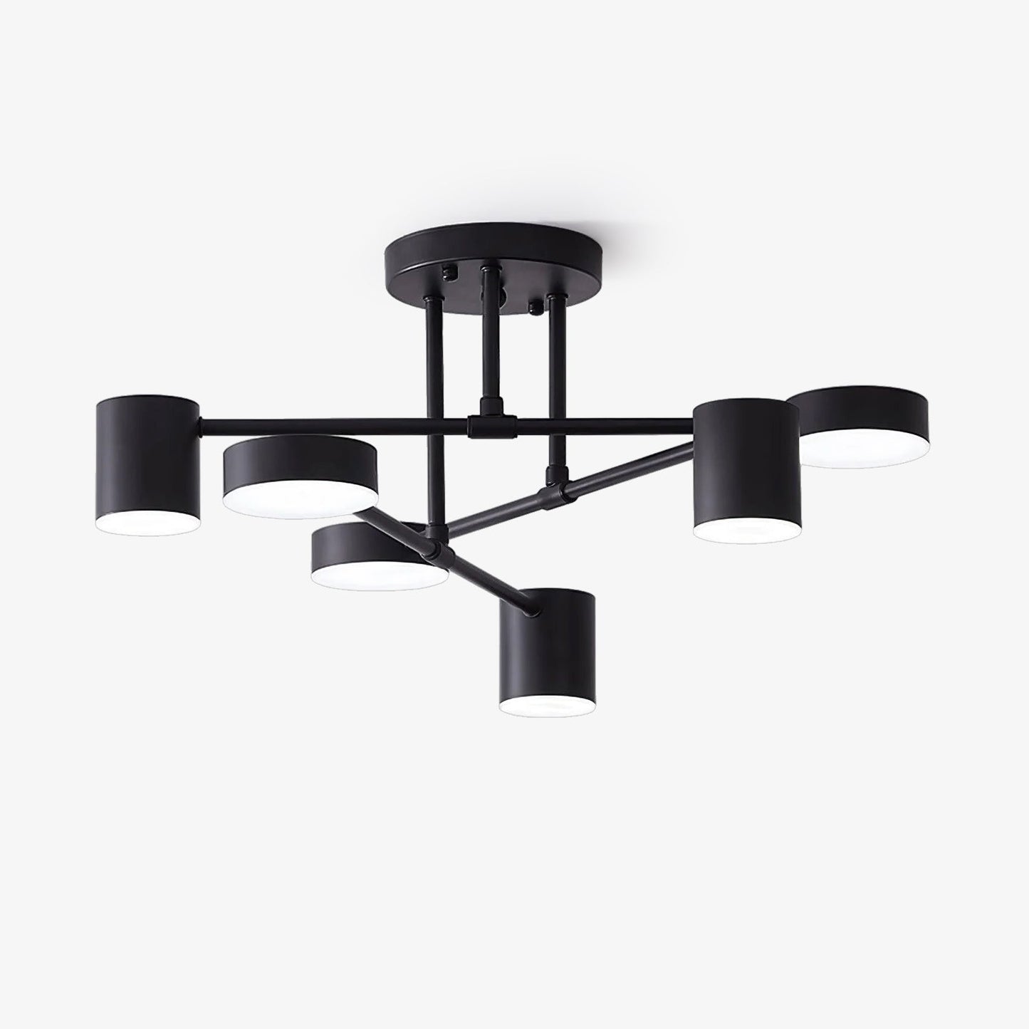Lyrixen | Minimalistisk akryl geometrisk Sputnik loftslampe