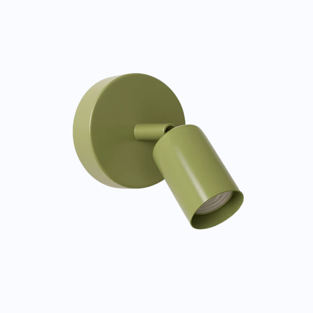 Varleon | Nordisk minimalistisk macaron rund metal dekorativ væglampe