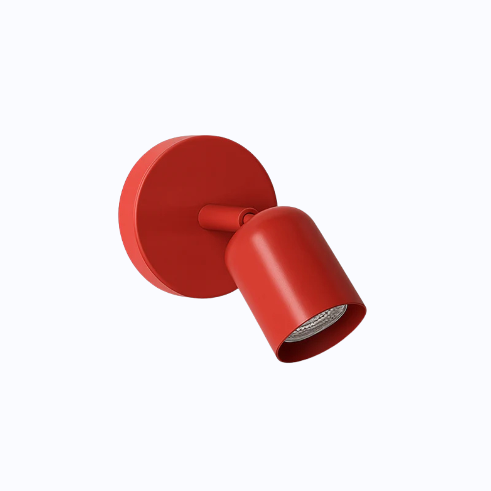 Varleon | Nordisk minimalistisk macaron rund metal dekorativ væglampe