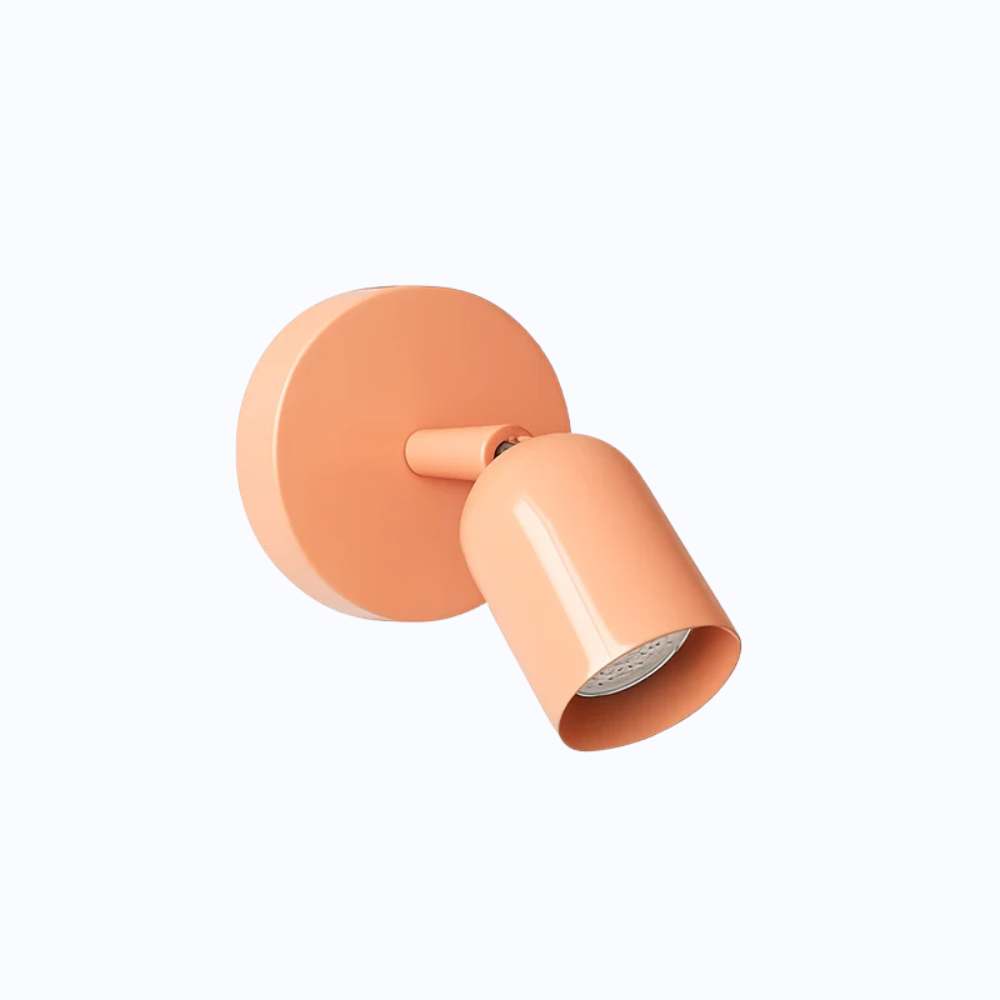 Varleon | Nordisk minimalistisk macaron rund metal dekorativ væglampe