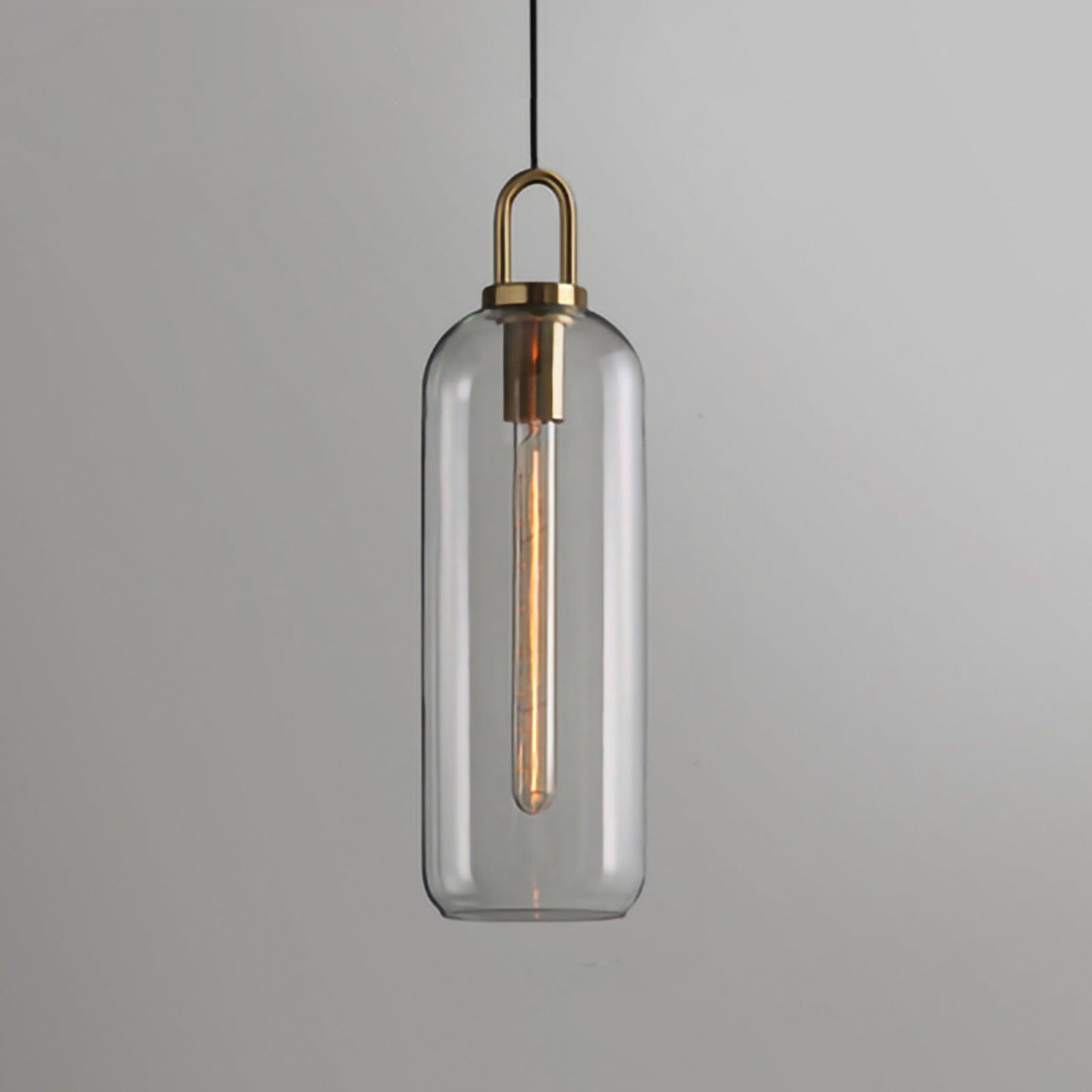 Kyntara | Moderne asymmetrisk elliptisk glas pendellampe