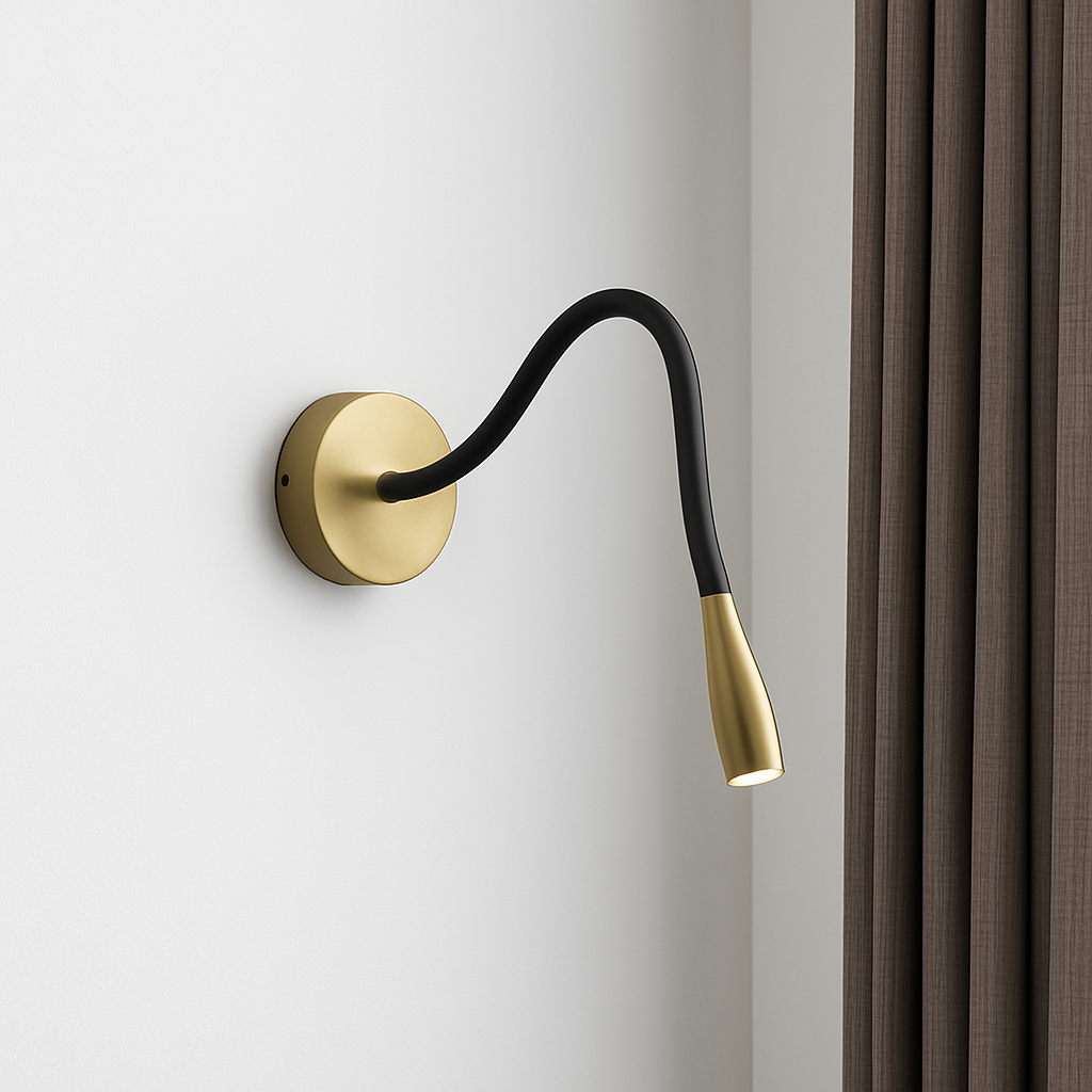 Velvoryn | Minimalistisk justerbar stang moderne væglampe