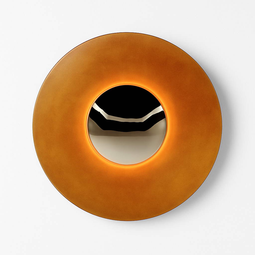 Verloni | Minimalistisk disk metal dekorativ design væglampe