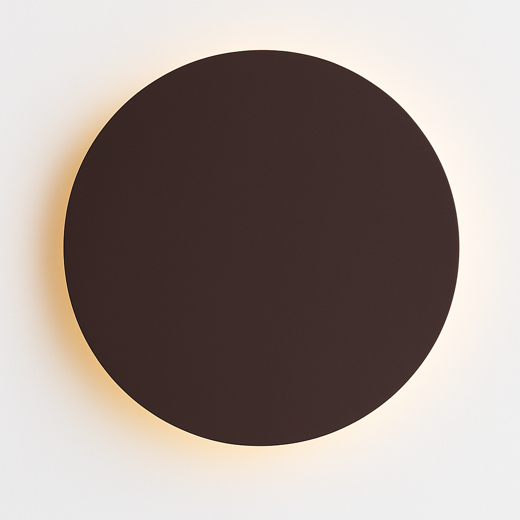 Belquise | Disk silhuet abstrakt moderne accent væglampe