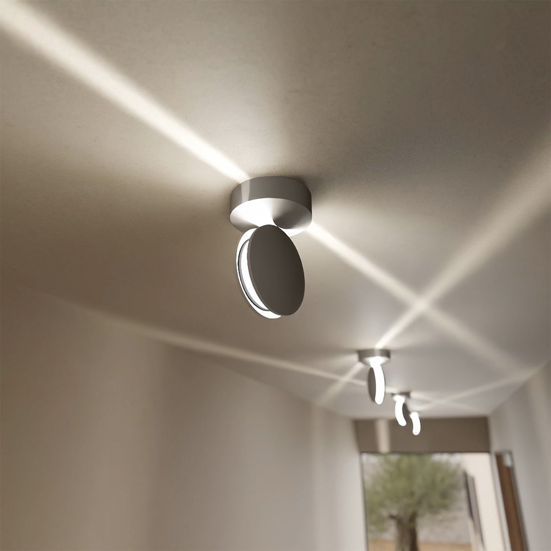 Justerbar minimalistisk mat finish loftlampearmatur indendørs spotlight