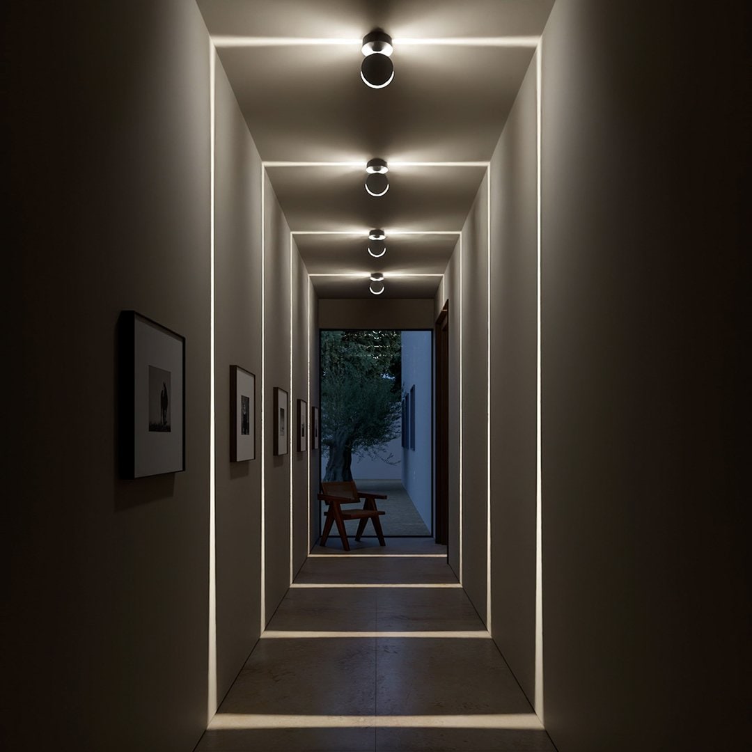 Justerbar minimalistisk mat finish loftlampearmatur indendørs spotlight