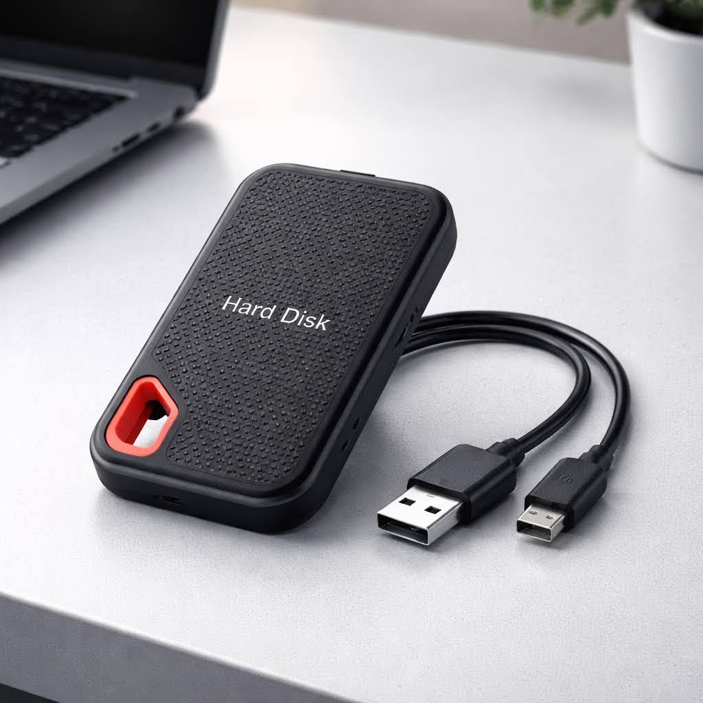 Kompakt aluminium legering Type-C bærbar ekstern SSD drev