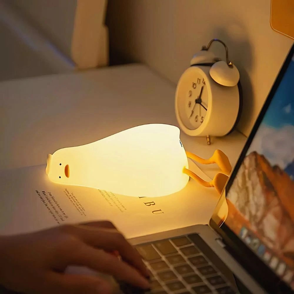 Sød bærbar dyreform dæmpbar børnenatlampe bordlampe