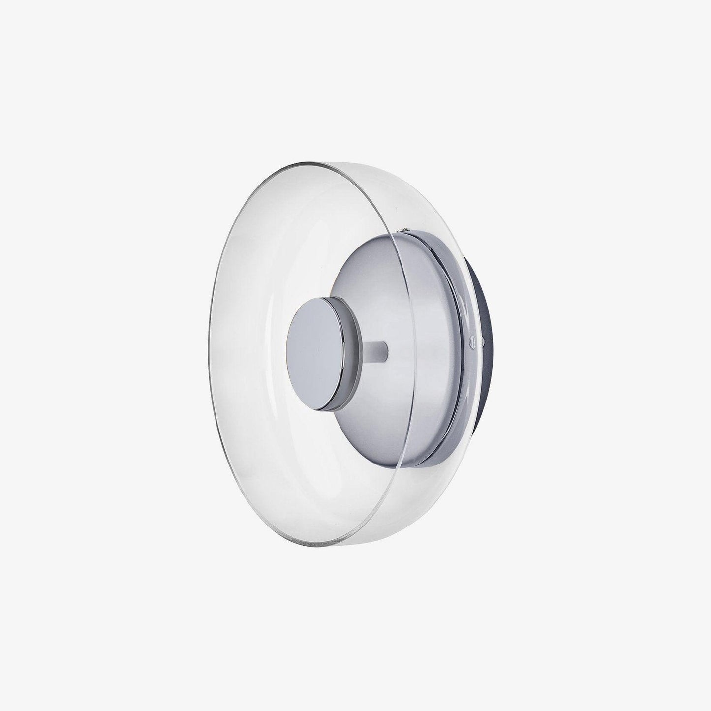 Luvia | Nordisk ribbet glas art deco væglampe