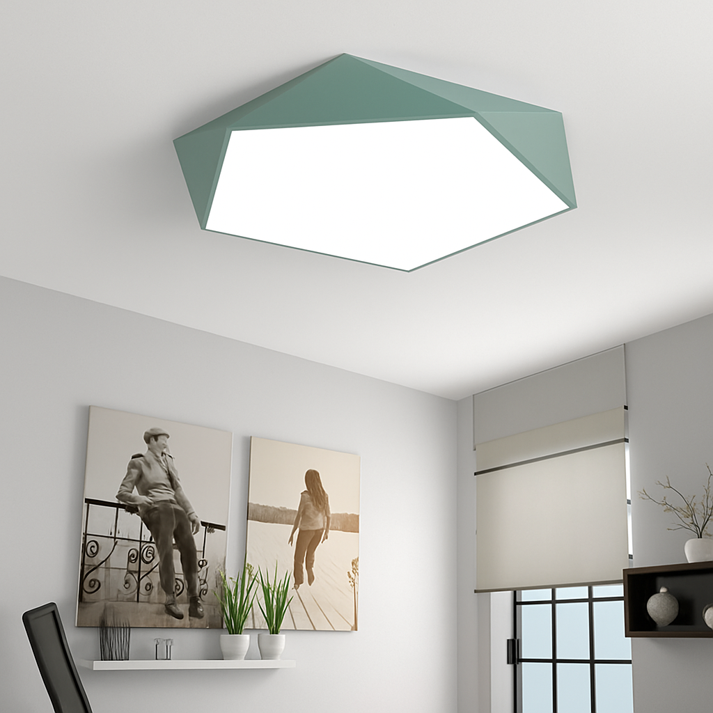 Virelli | Minimalistisk indbygget geometrisk LED loftslampe