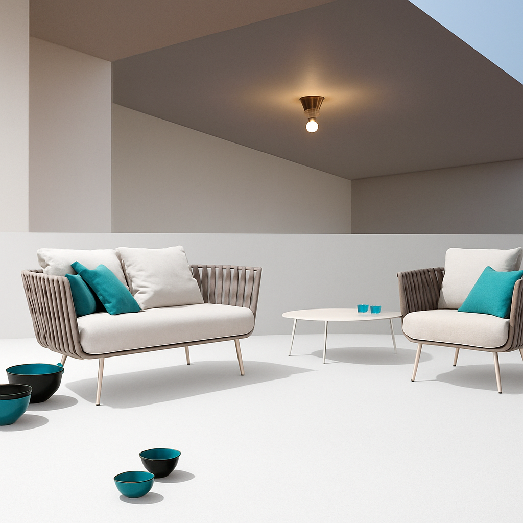Bristhaven | Moderne geometrisk kegle glas kugle loftslampe