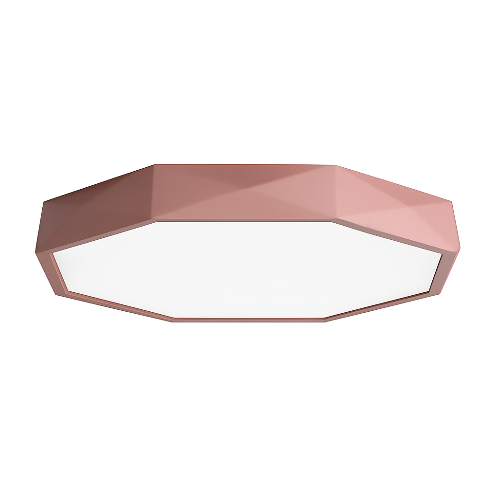 Zynthiar | Ultra slank geometrisk oktagon akryl loftslampe
