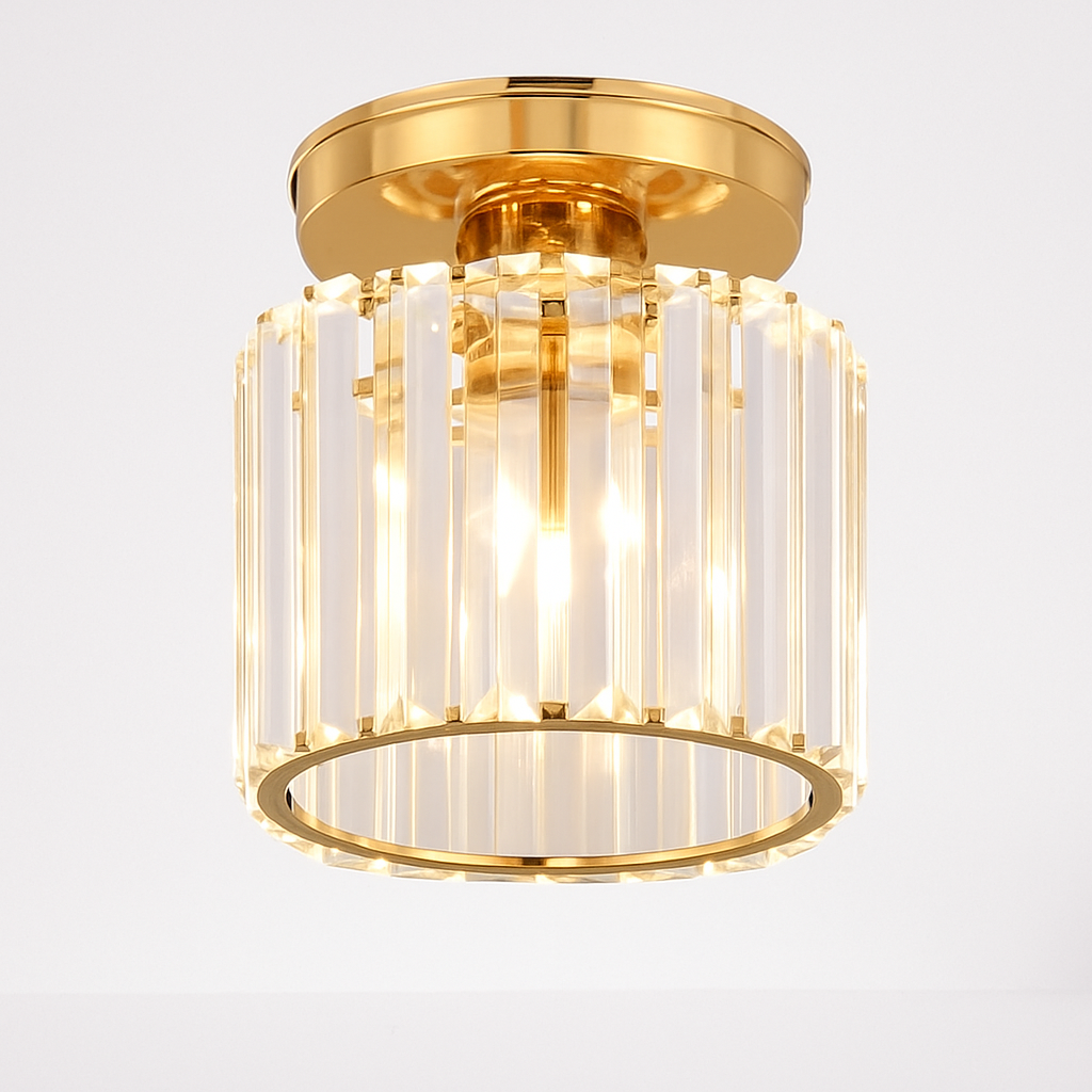 Velvique | Geometrisk krystalglas indbygningsloftlampe