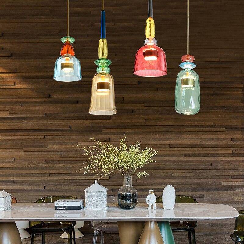 Zynthera | Moderne nordisk glas LED pendellampe