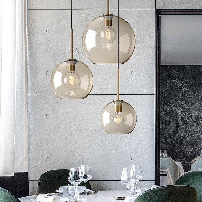 Zephirum | Ribbet ravfarvet glas industriel stil pendellampe
