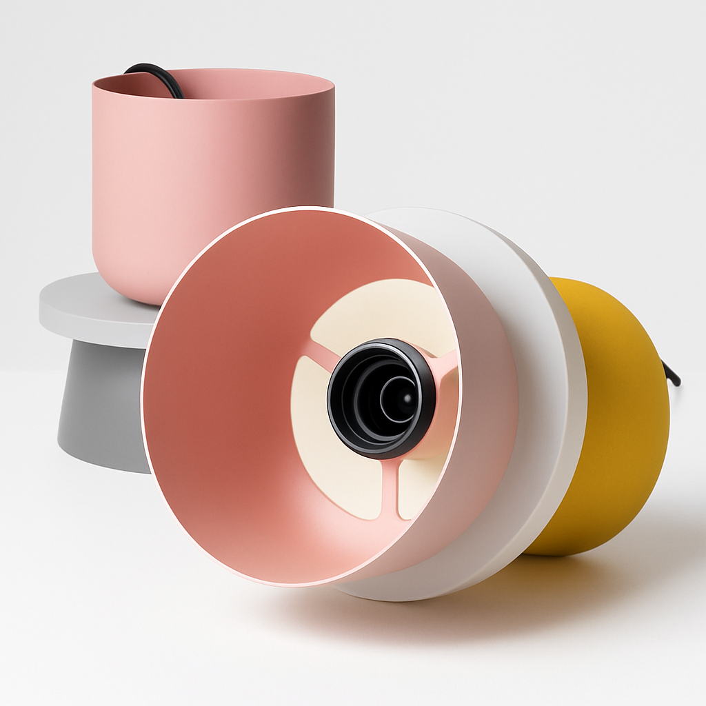 Velryth | Moderne nordisk geometrisk metalpendellampe