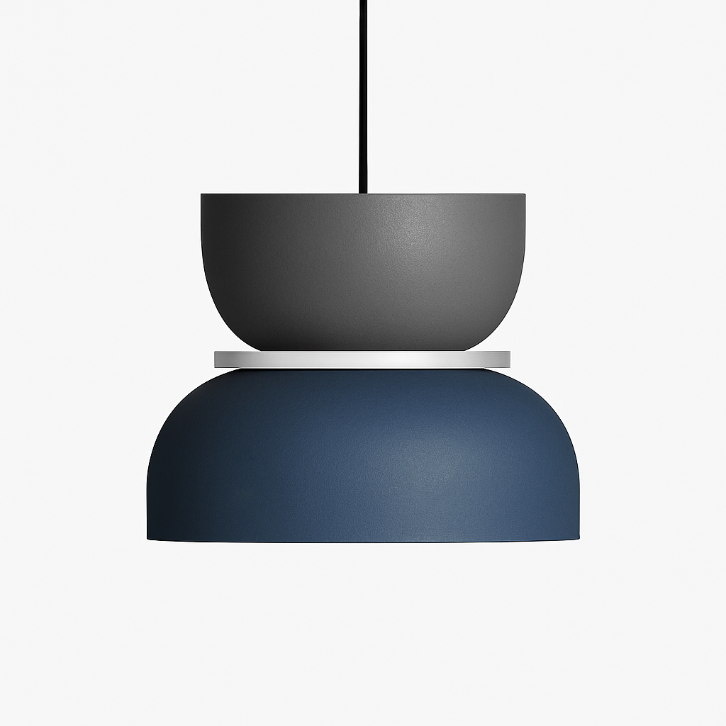 Velryth | Moderne nordisk geometrisk metalpendellampe