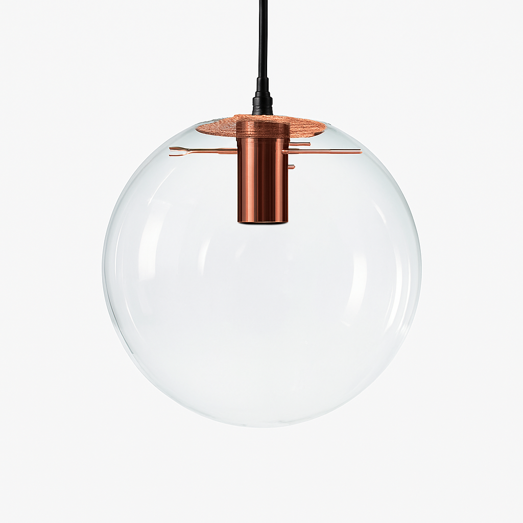 Virellian | Moderne glasglobus LED pendellampe kugle