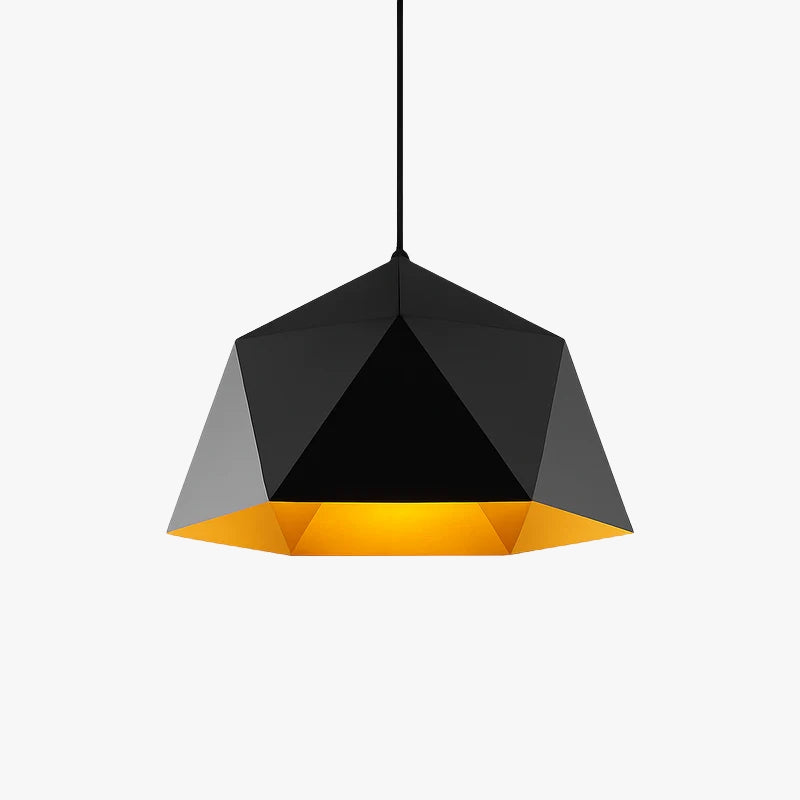 Verovei | Moderne geometrisk diamantbur metal pendellampe