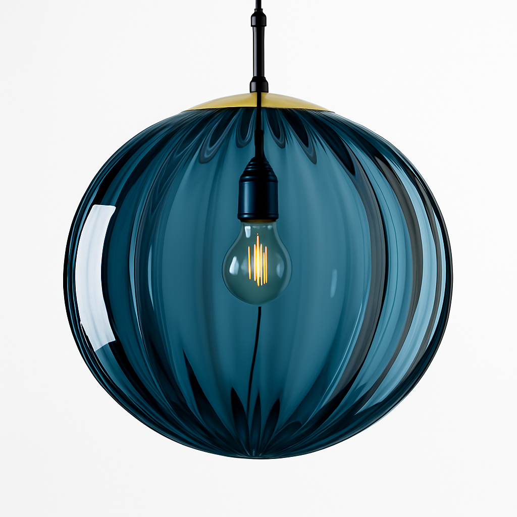 Valdory | Moderne tonet glas kuglependel