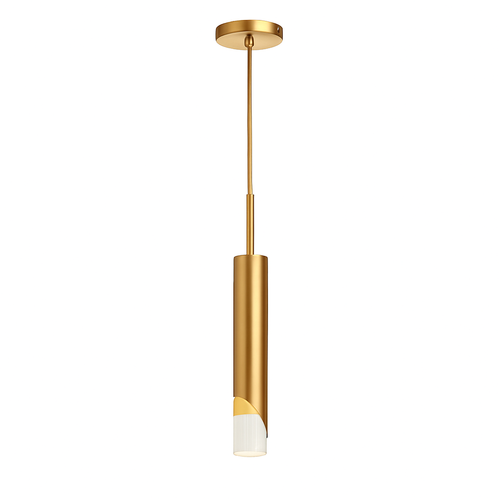 Remivor | Slank cylindrisk loft metal moderne pendellampe armatur