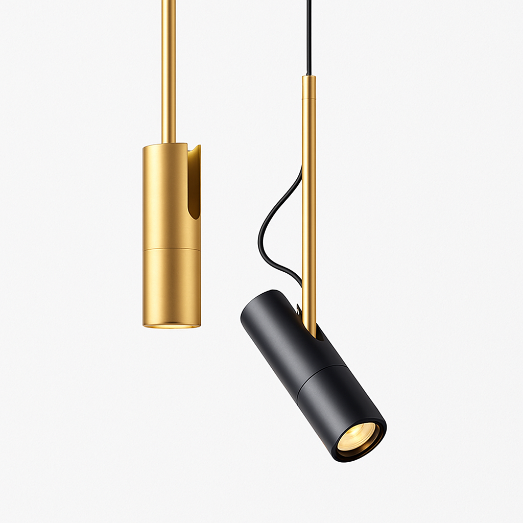 Vyrelon | Minimalistisk stangdesign justerbar pendelspotlight