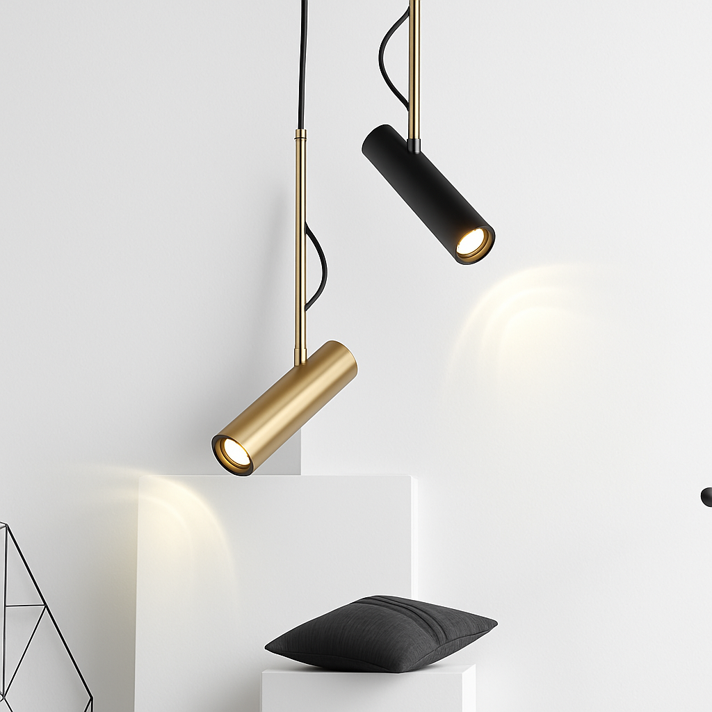 Vyrelon | Minimalistisk stangdesign justerbar pendelspotlight