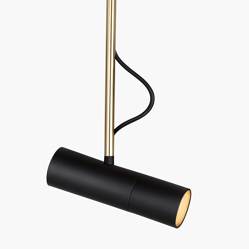 Vyrelon | Minimalistisk stangdesign justerbar pendelspotlight