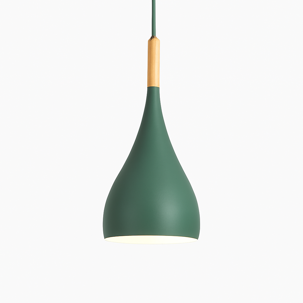 Velrion | Nordisk metal- og træ LED pendel loftslampe