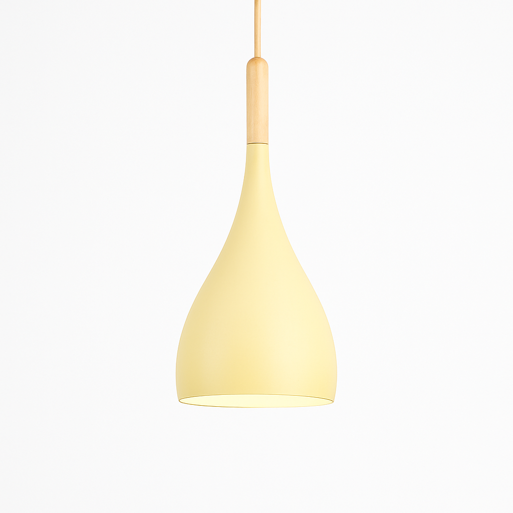 Velrion | Nordisk metal- og træ LED pendel loftslampe