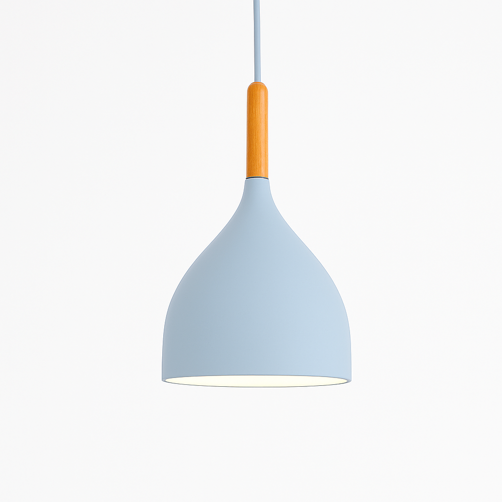 Velrion | Nordisk metal- og træ LED pendel loftslampe
