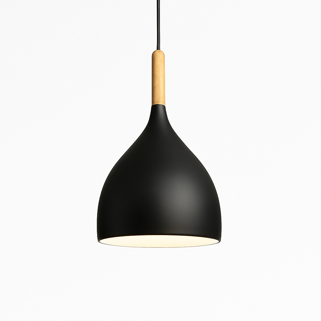 Velrion | Nordisk metal- og træ LED pendel loftslampe