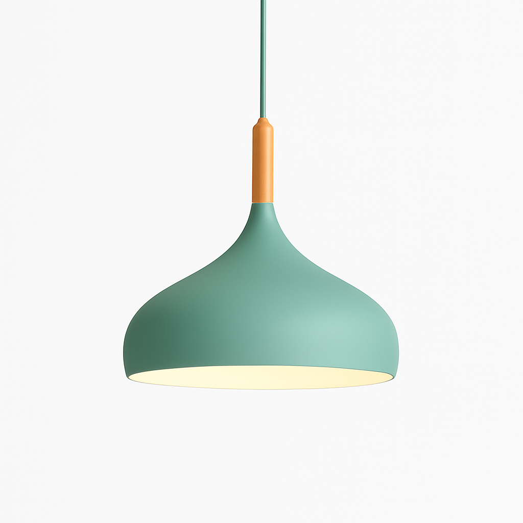 Velrion | Nordisk metal- og træ LED pendel loftslampe