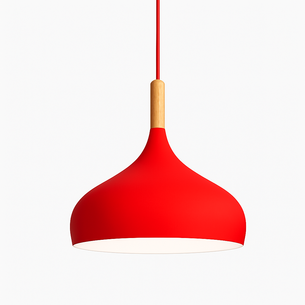 Velrion | Nordisk metal- og træ LED pendel loftslampe
