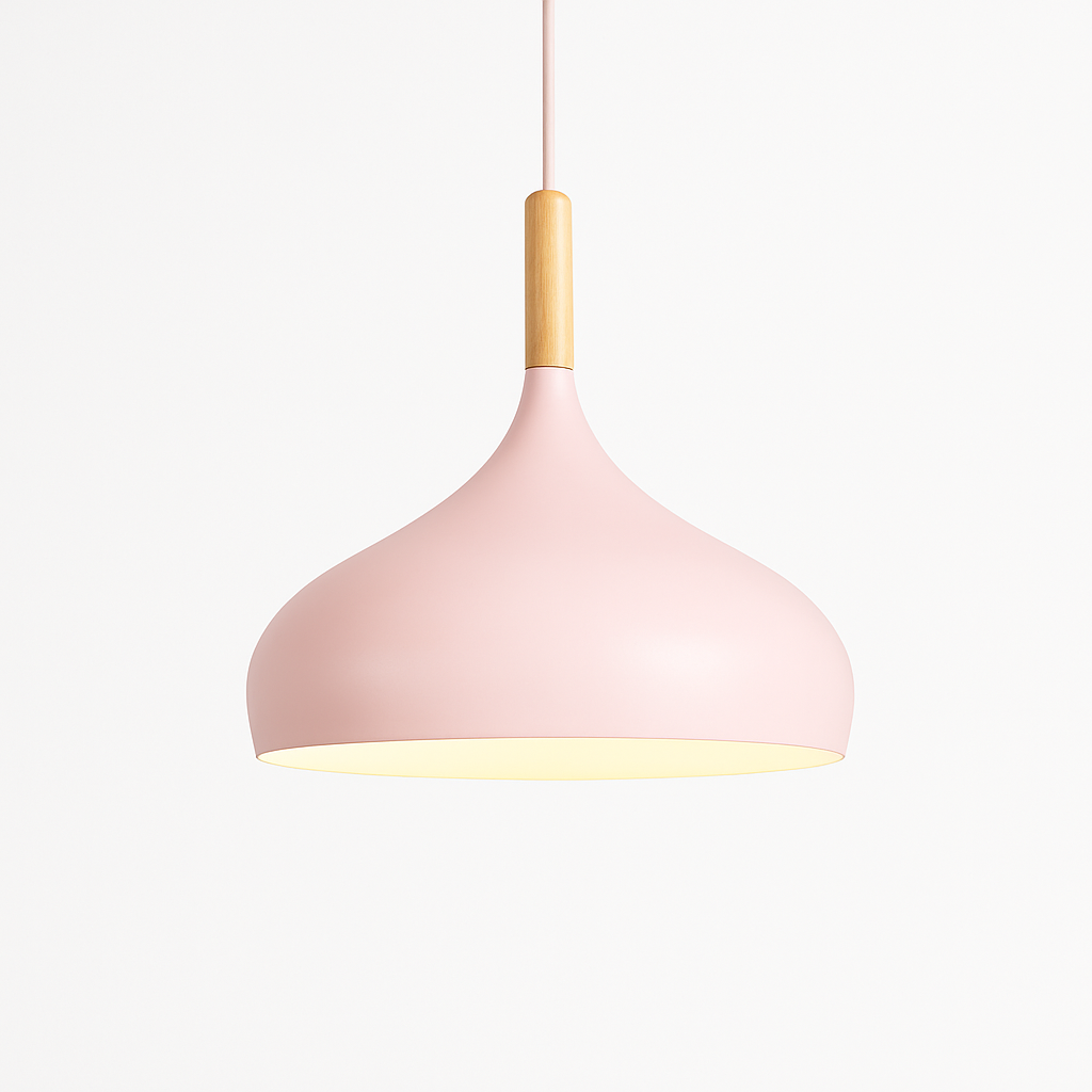 Velrion | Nordisk metal- og træ LED pendel loftslampe