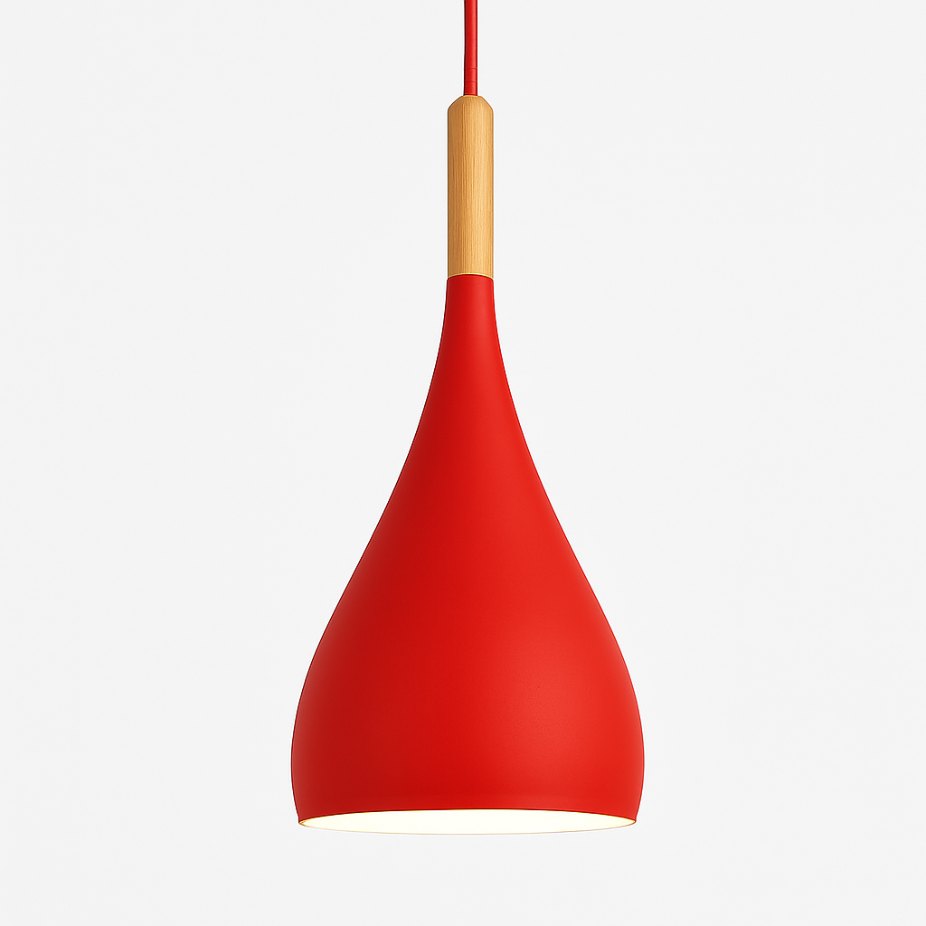 Velrion | Nordisk metal- og træ LED pendel loftslampe