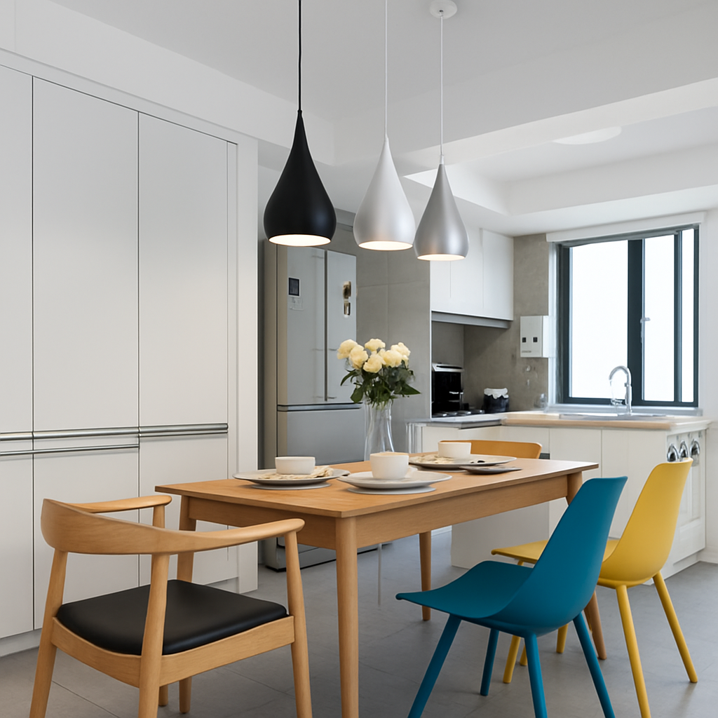 Quorven | Moderne skulptureret håndformet pendel loftlampe