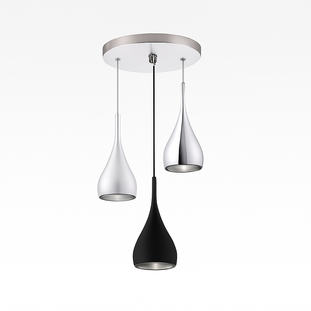 Quorven | Moderne skulptureret håndformet pendel loftlampe